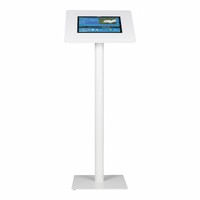Floor stand Meglio white cassette 12-13 inch with white base