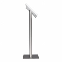 Floor stand Meglio white cassette 12-13 inch with stainless steel base