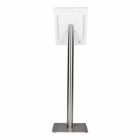 Floor stand Meglio white cassette 12-13 inch with stainless steel base