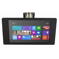 Wall or desk mount for Microsoft Surface Pro 4 12.3" black-stainless steel, Fino