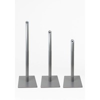 Height adjustable Floor stand Securo for tablets 9-11", black, white, grey