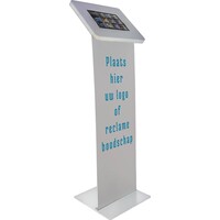 Display stand for tablets 9-11 inch white Meglio with lock