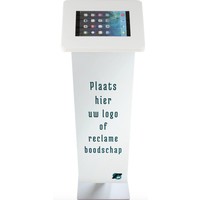 Display stand for tablets 9-11 inch white Meglio with lock