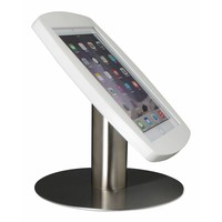 Desk stand for iPad Air, iPad Air2 & iPad Pro 9,7 white-stainless steel Lusso