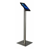 Tablet floor stand Samsung Galaxy TAB 9.6" black/stainless steel pedestal, Fino