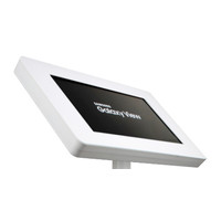 Tablet wall or desk mount for Samsung Galaxy View 18,4" white, black Fino