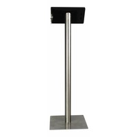 iPad iPad 10.5" Floor stand Fino - black or white cassette with stainless steel base, met lock included