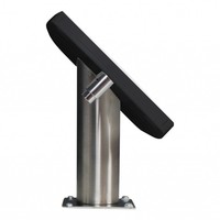 Lusso, Desk and wall stand for iPad 10.5" black or white casing with stainless steel base, lock included