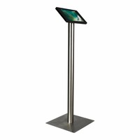 iPad iPad 10.5" Floor stand Fino - black or white cassette with stainless steel base, met lock included