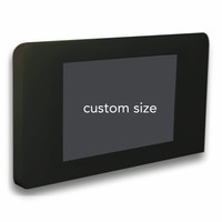 Flat iPad wall stand for iPad mini, Piatto, black