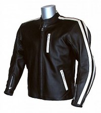 Leren Motorjacks Heren