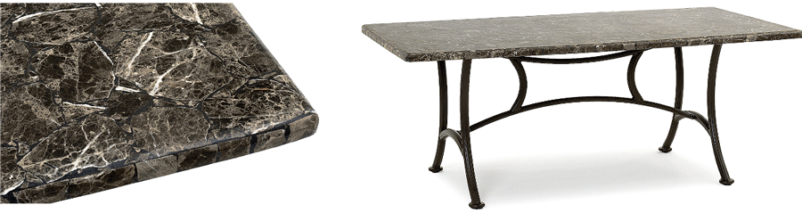 landelijke tuintafel