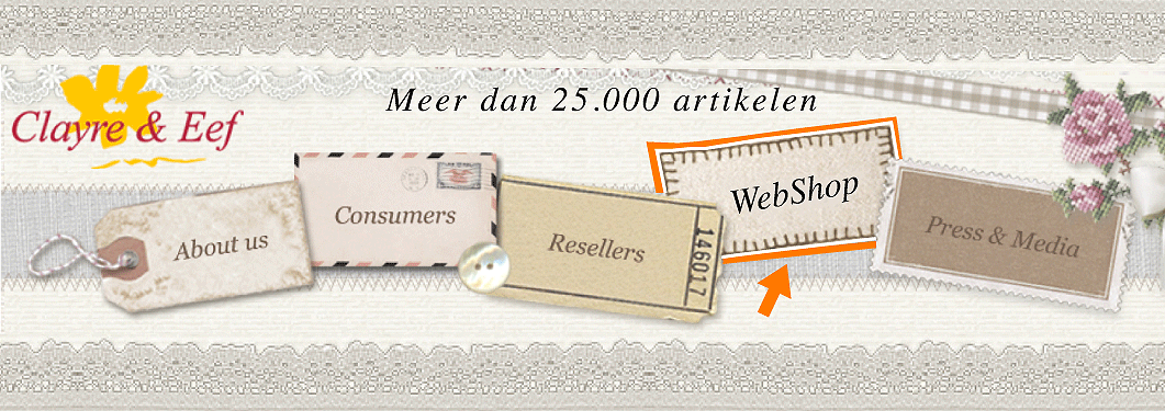 Groothandel Clayre en Eef webshop voor landelijke accessoires en meubelen
