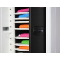 thumb-U-10, Cube voor 10 iPads en tablets met cijferslot, werkbladbracket, uitneembare laden-4