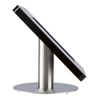 iPad tafelstandaard voor iPad/ iPad Air Meglio 9-11 inch; sjieke behuizing van zwart acrylaat en voet van geborsteld staal