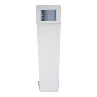Vloerstandaard, voor Apple Pro 9.7/ iPad Air; Kiosk, wit, 9 tot 11 inch tablets