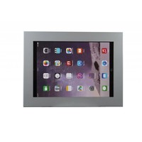 iPad 12,9 inch wandhouder, vlak tegen muur montage; Securo 12-13 inch, zilvergrijs