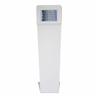 Vloerstandaard voor iPad Pro 12.9; Kiosk, wit, voor 12 en 13 inch, tablets
