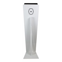 Vloerstandaard voor iPad Pro 12.9; Kiosk, wit, voor 12 en 13 inch, tablets