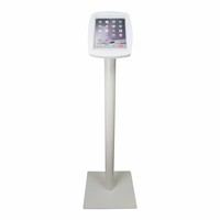 iPad 2017, iPad Air, Air 2/ iPad Pro 9.7-inch, stijlvolle stabiele vloerstandaard Lusso, inclusief slot, wit