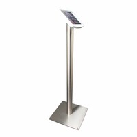 Vloerstandaard voor iPad 2017, iPad Air, iPad Pro 9.7-inch, Lusso, wit/RVS