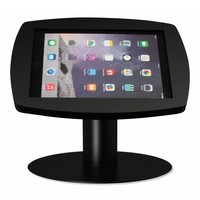 iPad 2017, iPad Air, Air 2/ iPad Pro 9.7-inch, stijlvolle stabiele tafelstandaard Lusso, inclusief slot, zwart