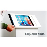 iPad Pro 10.5-inch, stijlvolle stabiele tafelstandaard, Lusso, inclusief slot, wit