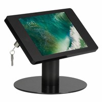 10.5-inch Pro iPadhouder, Fino, zwart, tafelstandaard, inclusief slot