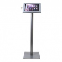 iPad 12.9 vloerstandaard Securo voor 12 tot 13 inch tablets; diefstalbestendige behuizing