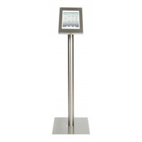 iPad 12.9 vloerstandaard Securo voor 12 tot 13 inch tablets; diefstalbestendige behuizing
