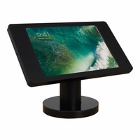 10.5-inch Pro iPadhouder, Fino, zwart-rvs, voor montage op tafel of aan wand, inclusief slot