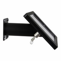 10.5-inch Pro iPadhouder, Fino, zwart-rvs, voor montage op tafel of aan wand, inclusief slot
