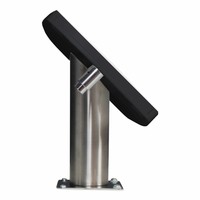 iPad Pro 10.5-inch, iPadhouder wand/tafelmontage Lusso, inclusief slot, zwart/RVS