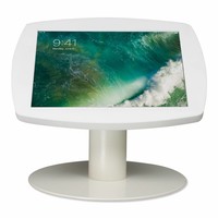 iPad Pro 10.5-inch, stijlvolle stabiele tafelstandaard, Lusso, inclusief slot, wit