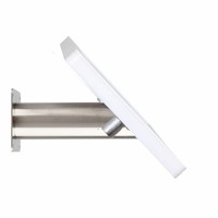 10.5-inch Pro iPadhouder, Fino, wit-rvs, voor montage op tafel of aan wand, inclusief slot