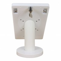 10.5-inch Pro iPadhouder, Fino, wit-rvs, voor montage op tafel of aan wand, inclusief slot