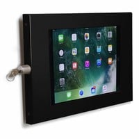 iPad 10,5 inch wandhouder voor Apple Pro 10,5 vlak tegen muur montage, Securo 10-11 inch, zwart
