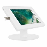iPad Pro 10.5-inch, stabiele tafelstandaard, Securo, afsluitbaar, wit