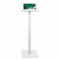 iPad Pro 10.5-inch, vloerstandaard Securo, afsluitbaar, wit