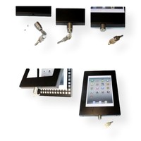 iPad Pro 10.5-inch, vloerstandaard Securo, afsluitbaar, wit