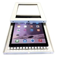 iPad Pro 10.5-inch, vloerstandaard Securo, afsluitbaar, wit