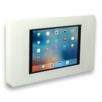 iPad 9,7-inch muurhouder inclusief een Apple Air 32GB Wi-Fi, vlak tegen wand montage; Piatto, wit
