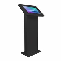 Display vloerstandaard voor monitors en touchscreen tablets, zwart, Largo