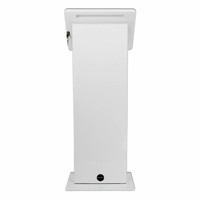 Display vloerstandaard voor monitors en touchscreen tablets, wit, Largo