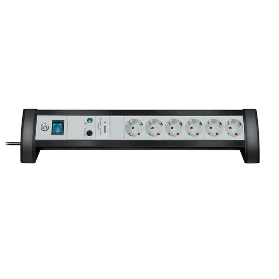 Brennenstuhl Premium Desk 6 stekkerdoos met overspanningsbeveiliging
