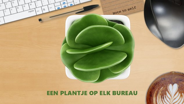 Groen op kantoor; 15% productiever