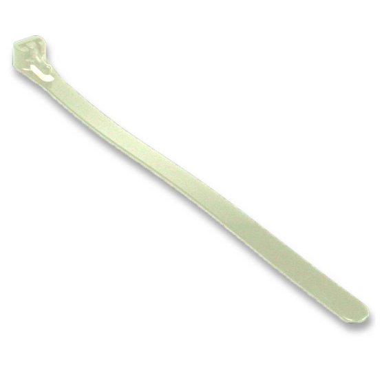 Hersluitbare Tyraps 150 x 7,6 transparant (10 per stuk)