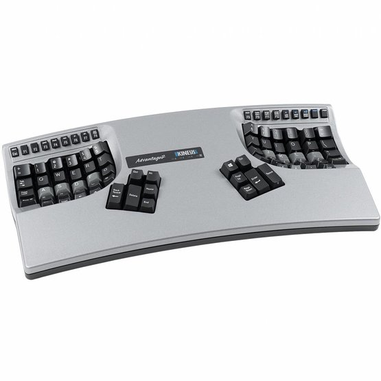 Kinesis Advantage2 ergonomisch toetsenbord zilver