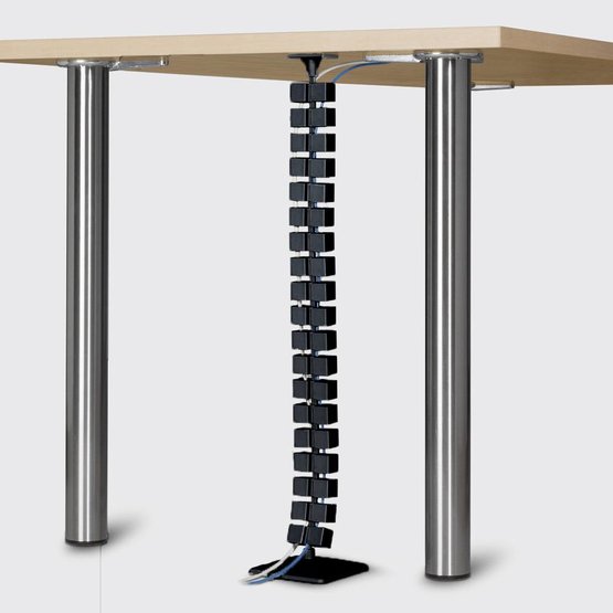 Ergopro Square Kabelslang + voet zwart