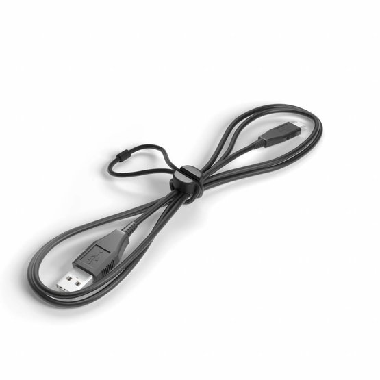 Bluelounge Pixi Small kabelbinders grijs-zwart (8 per pakje)